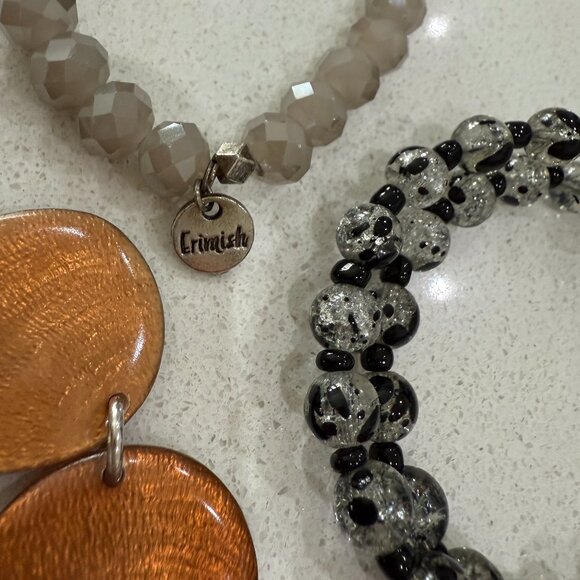 3 Assorted Vintage Fashion Bracelets - Picture 8 of 9